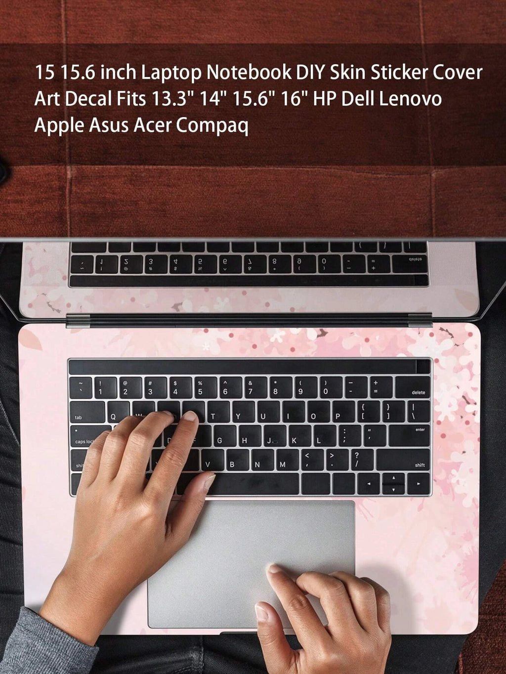 15477 2t-343 Pegatina para portátil 2 Pzas