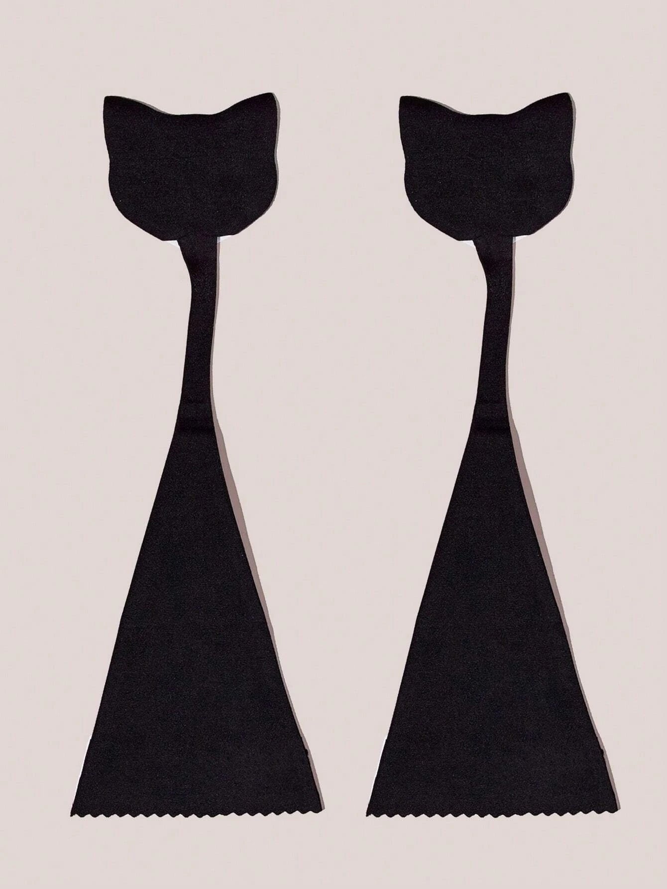 3913 1a-112 Dos piezas Set tanga en forma de gato