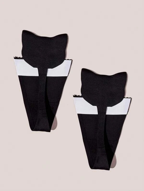 3913 1a-112 Dos piezas Set tanga en forma de gato