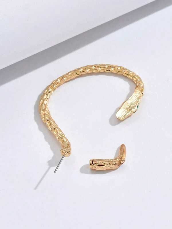 7831 b03-10  Una pieza pendiente con diseño de serpiente para mujeres