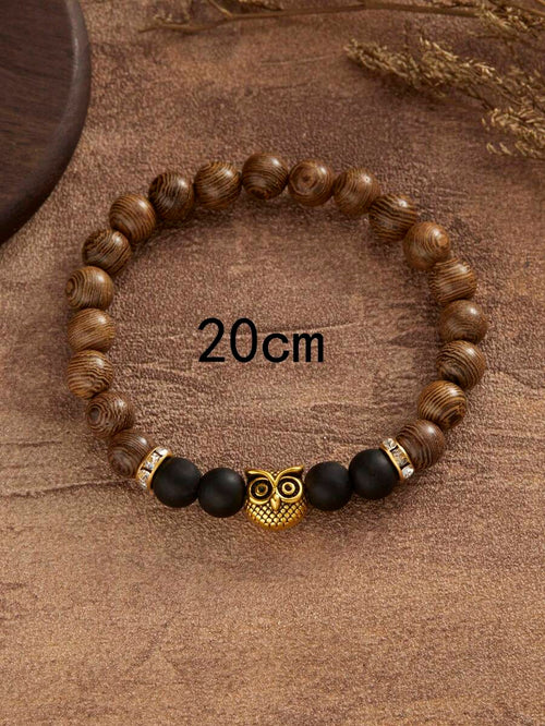 12165 1b-02-19 Pulsera de cuentas ajustable 1 pza