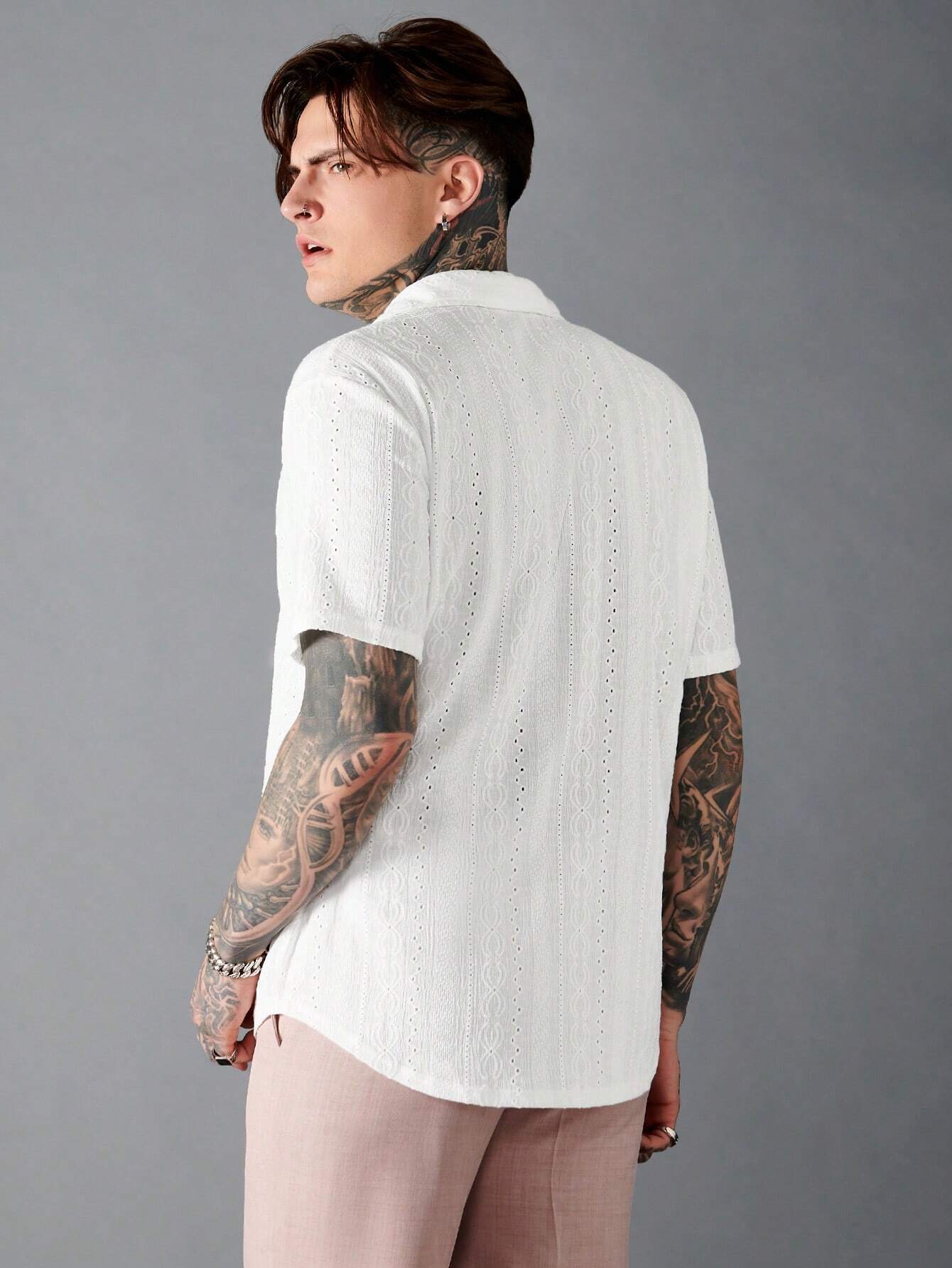 17327 1a-016 Camisa abotonada unicolor 1 Pza