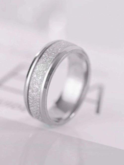 11474 1b-070 Anillo texturizado de moda para hombres y mujeres para decoración diaria