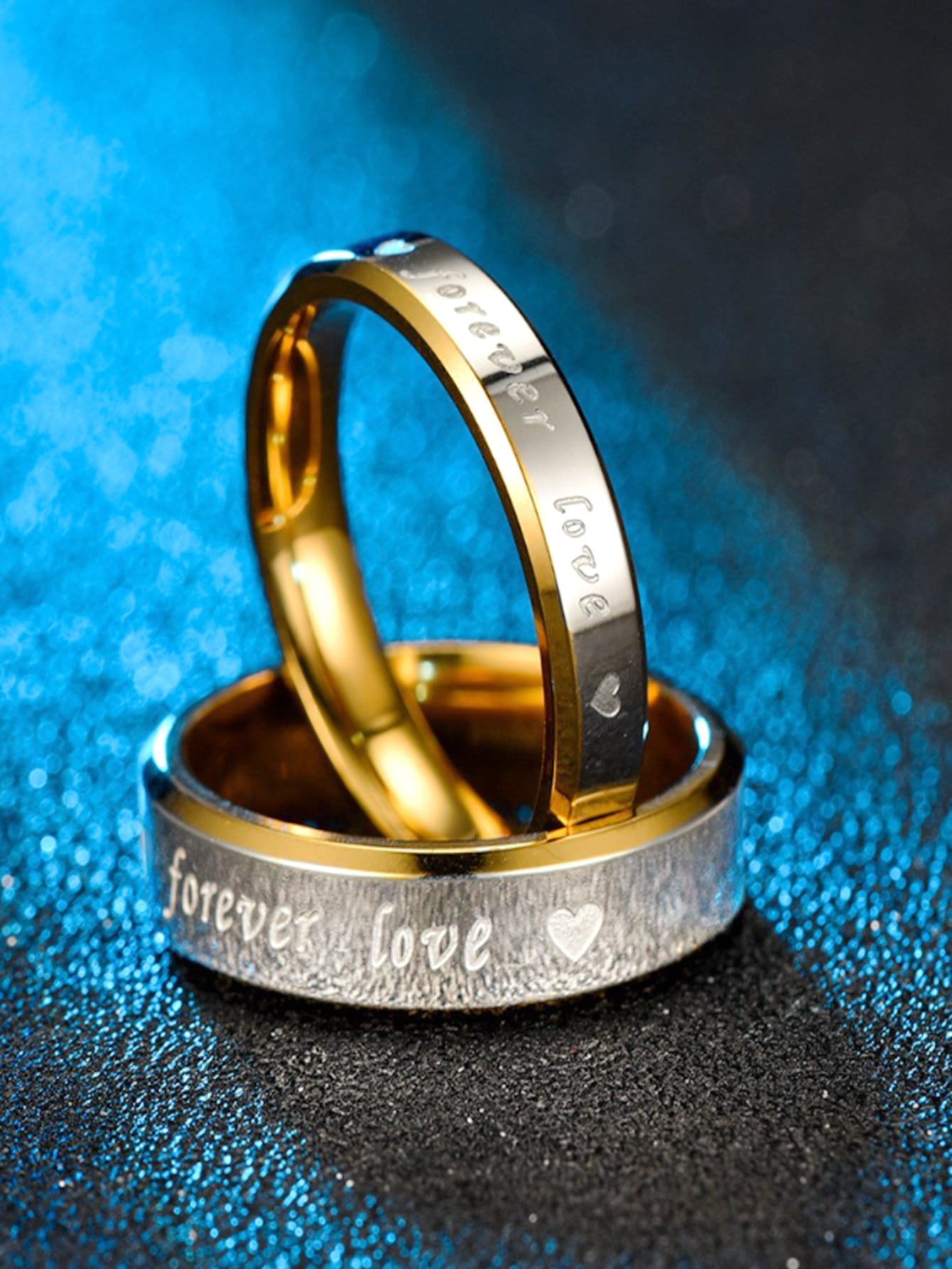 12300 1b-05-16 Anillos Pareja 2 Pzas