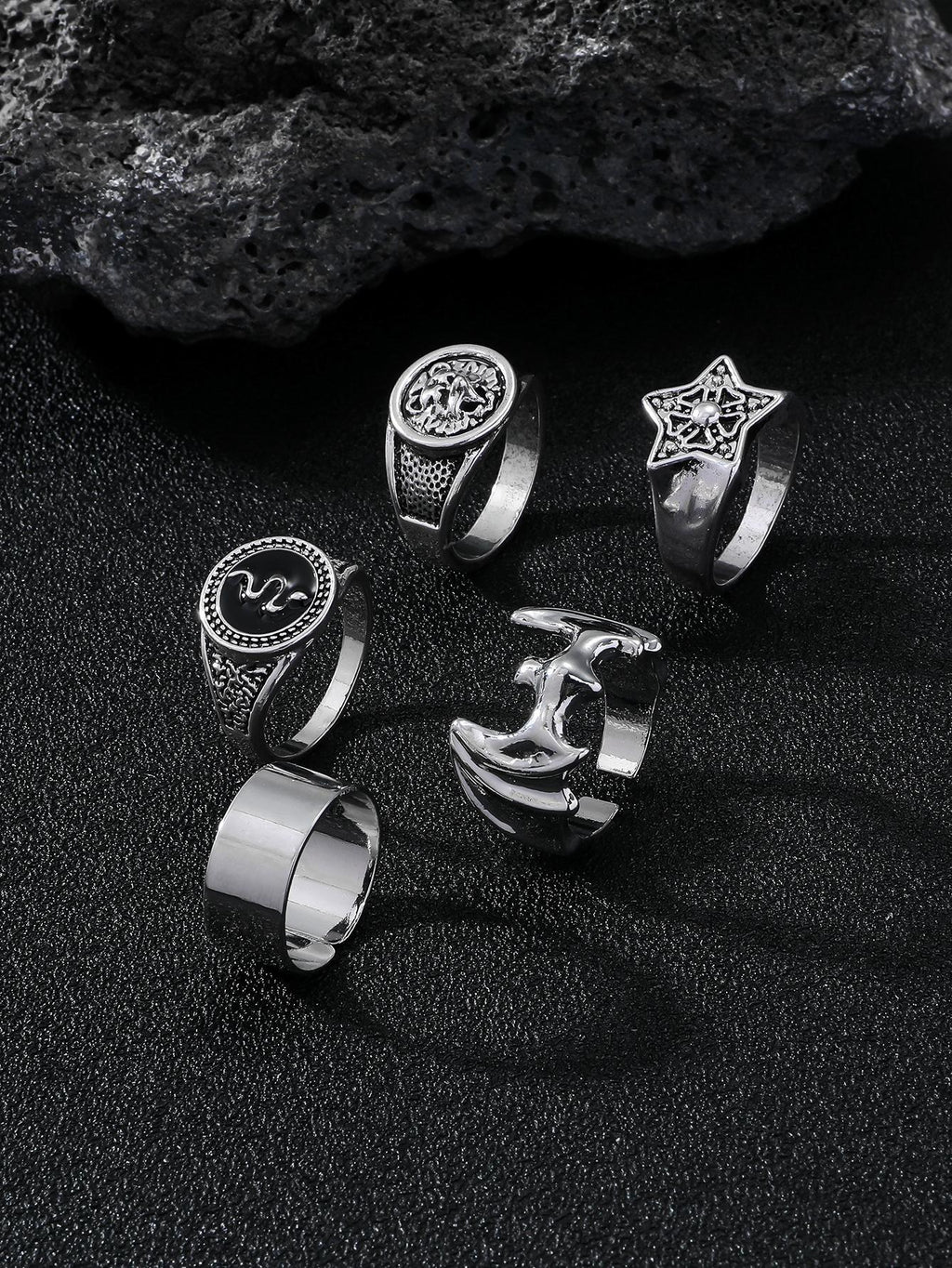 14974 1b-032 Anillo 5 Pzas