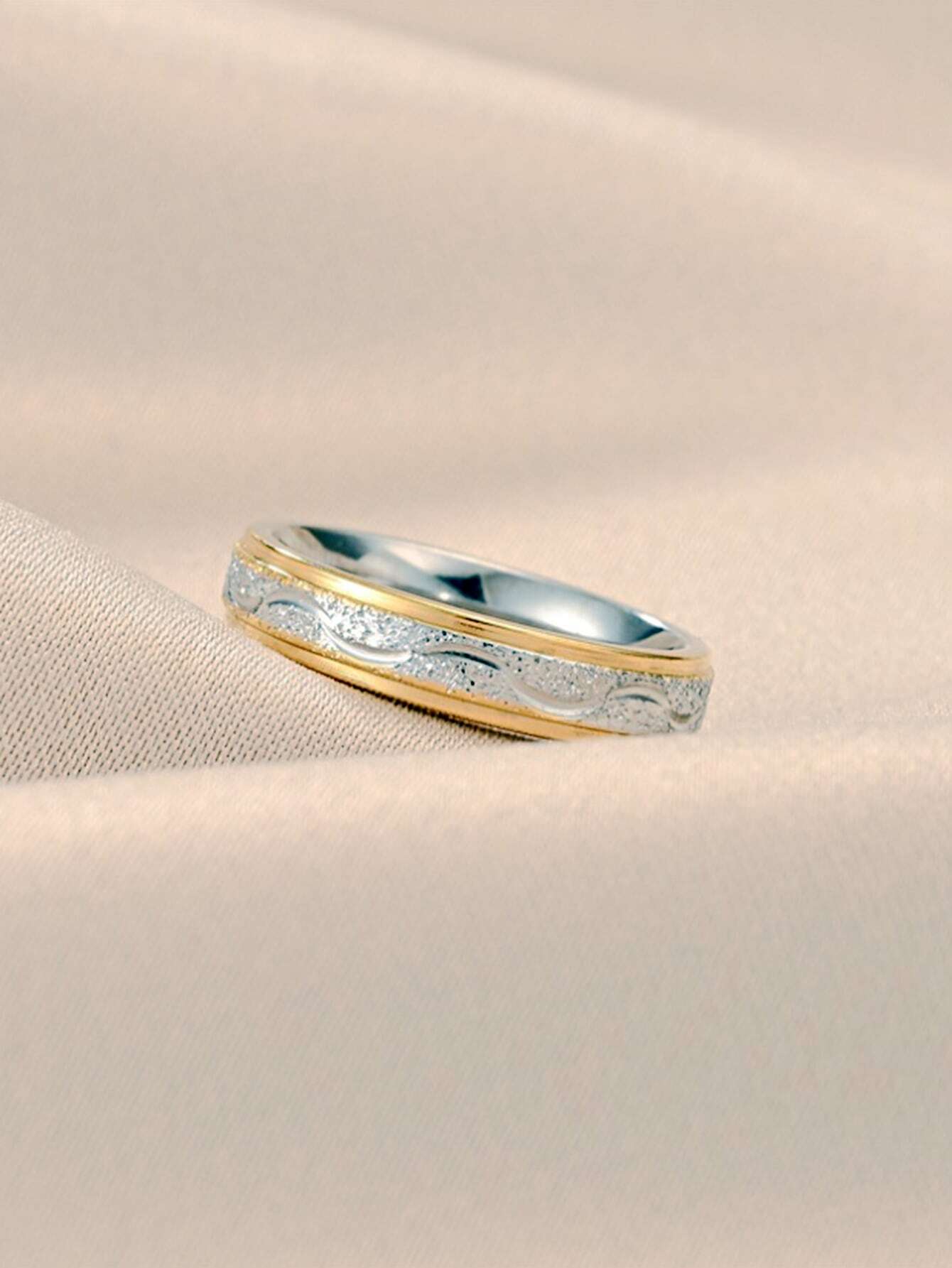 12045 1b-020 Anillo elegante 2 Pzas