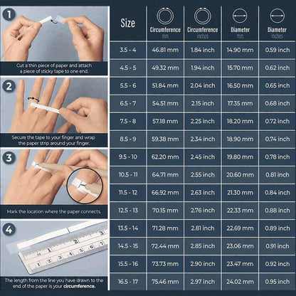 9472 b03-20 Anillo de diseño geométrico con decoración de diamantes de imitación para hombre