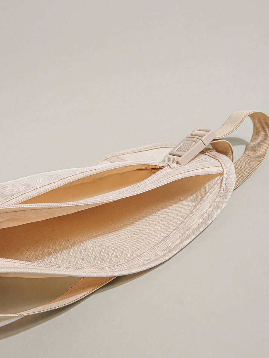 14581 1a-028 Riñonera minimalista medio cremallera para correr