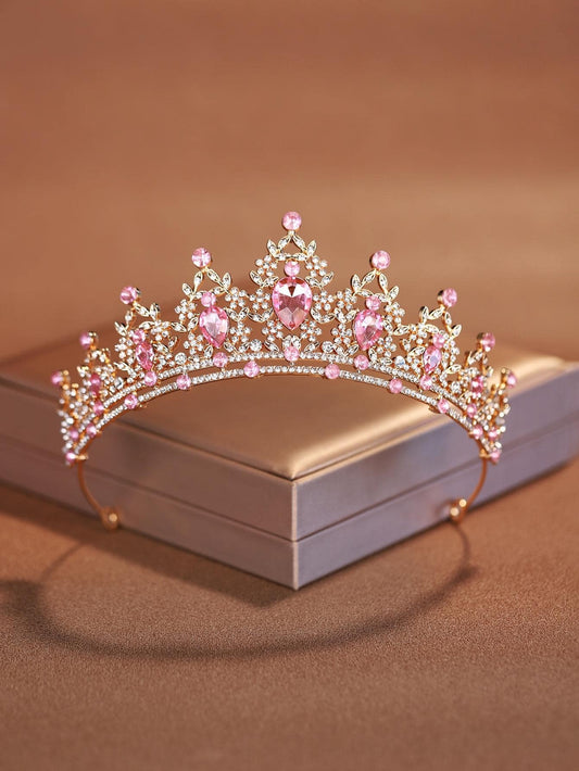 7642 a08-11 diadema de corona de moda adecuada para el accesorio para el cabello de fiesta de boda de mujer