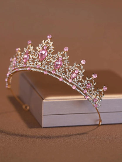 7642 a08-11 diadema de corona de moda adecuada para el accesorio para el cabello de fiesta de boda de mujer