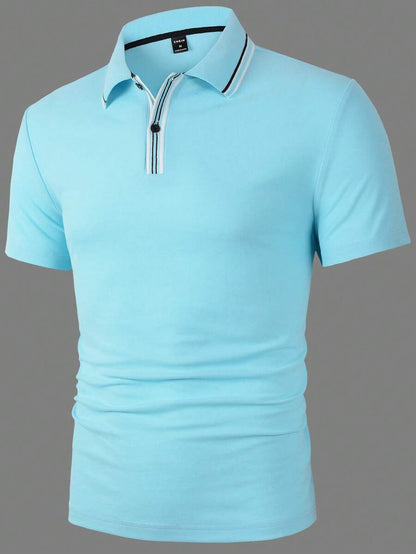 8479 2 a01-04 Camisa polo ribete de rayas