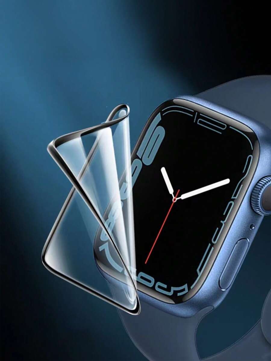 13973 2t-342 Conjunto de 2 protectores de pantalla de película cerámica compatibles con el Apple Watch