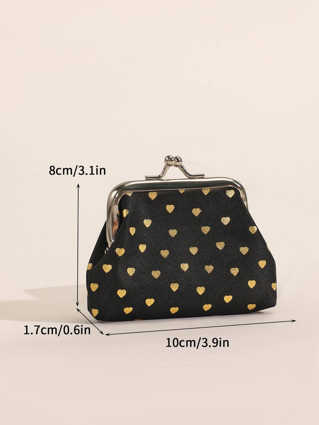 14901 2b-02-17 Monedero diseño de corazón 1 Pza