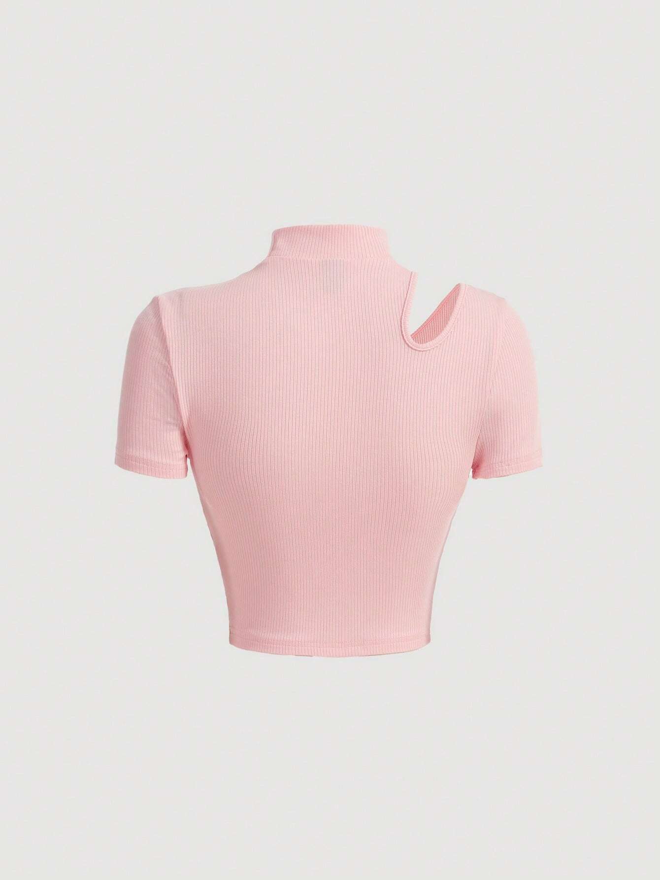 14668 1t-007 Camiseta con abertura de cuello alto 1 Pza