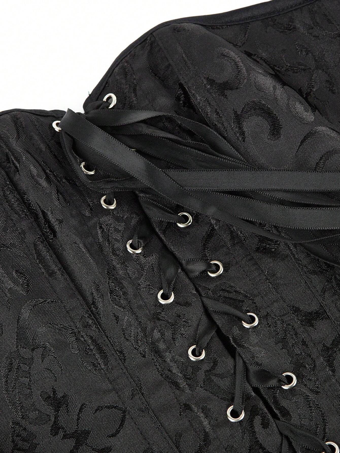 14381 1a-04-11 Corsé floral jacquard 1 Pza