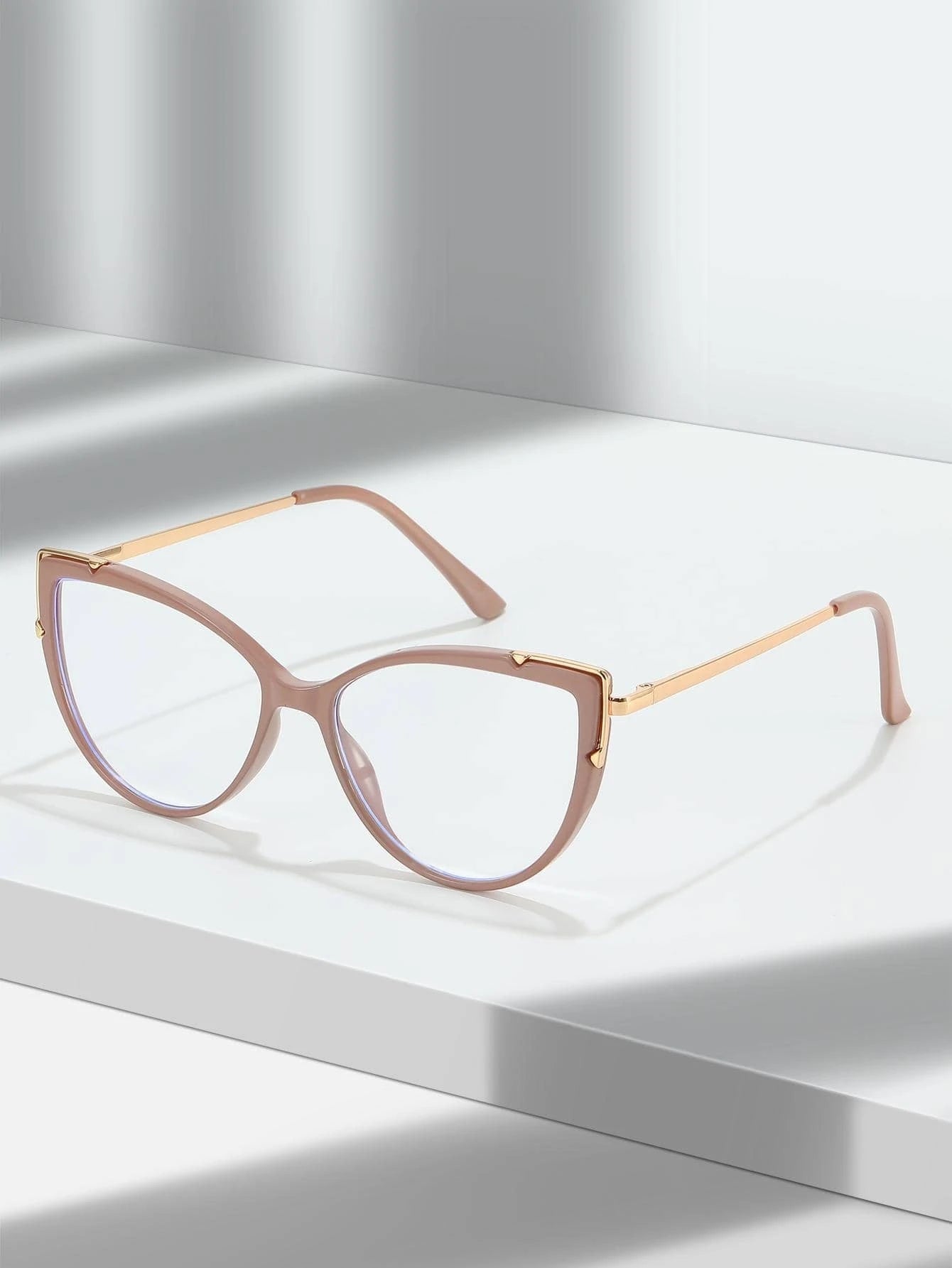 17316 1l-389 Gafas transparentes forma de ojos de gato 1 Pza