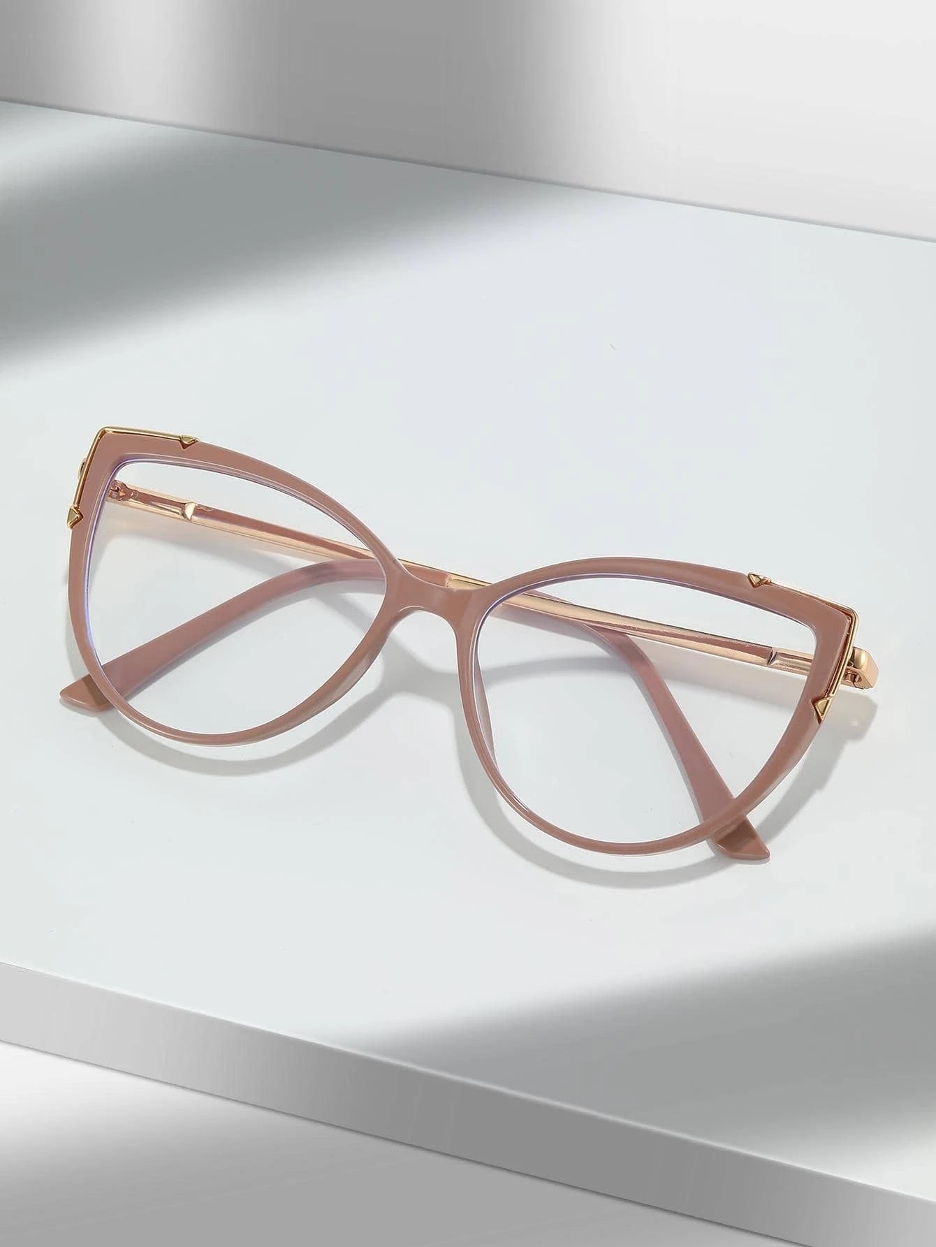 17316 1l-389 Gafas transparentes forma de ojos de gato 1 Pza