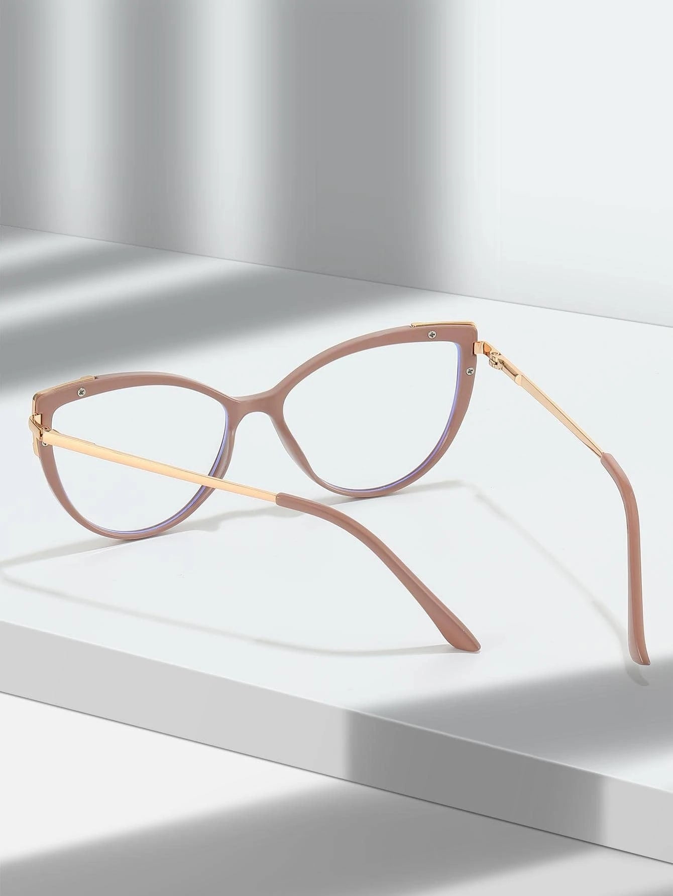 17316 1l-389 Gafas transparentes forma de ojos de gato 1 Pza