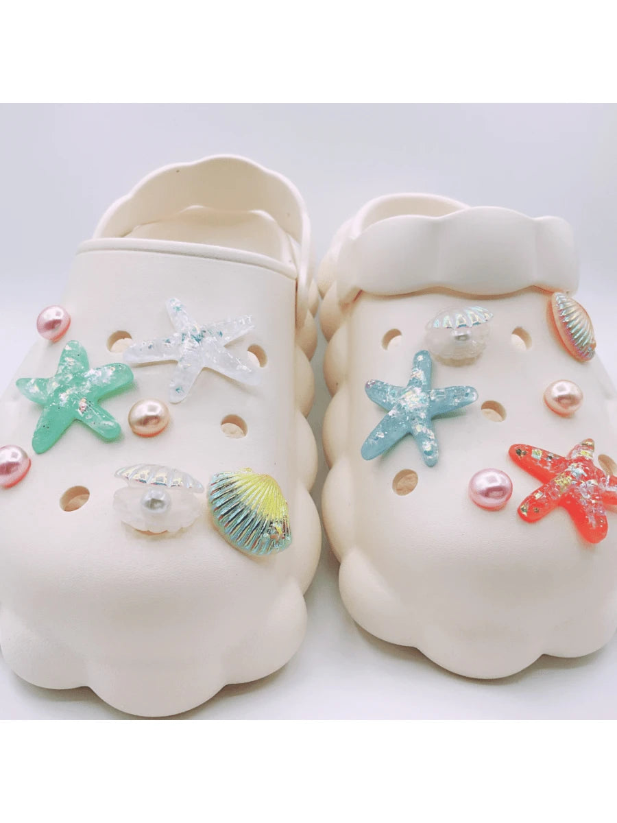 6733 a09-07 Set 13 piezas accesorios de zapatos para Zuecos