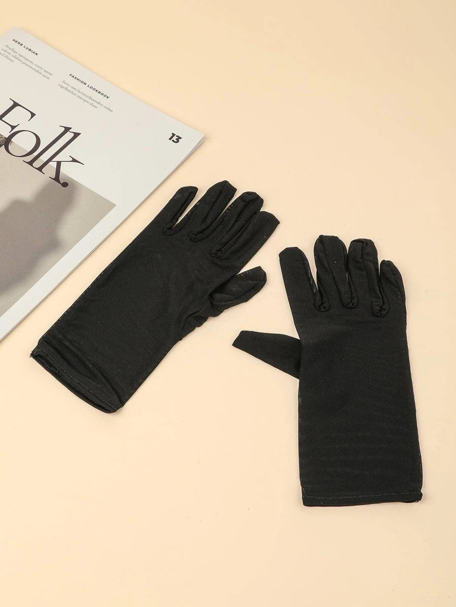 9331 1a-001 Guantes minimalista unicolor