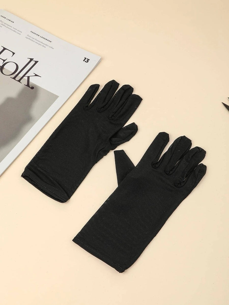 9331 1a-001 Guantes minimalista unicolor