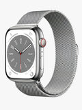 10706 2t-005 Una correa de bucle milanés de metal compatible con Apple Watch