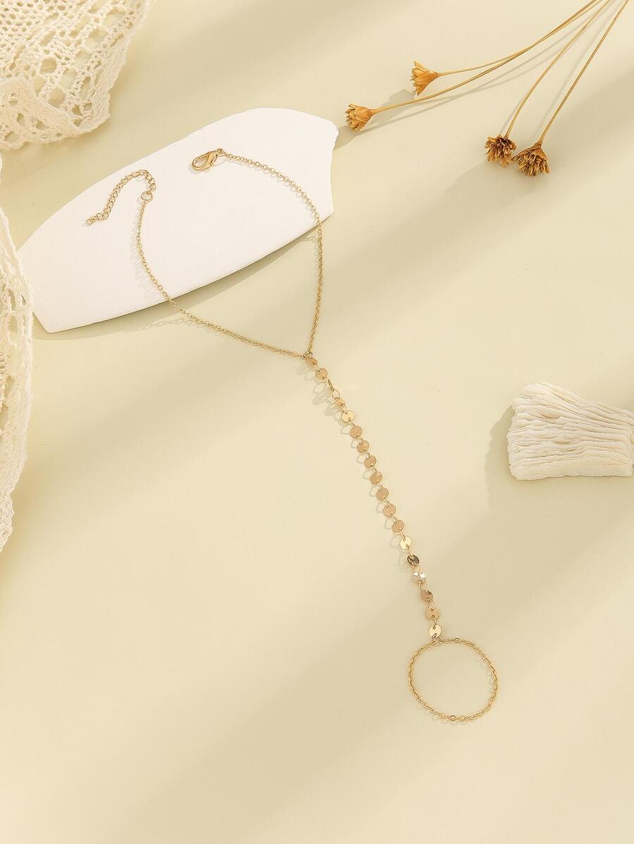 10266 1b-001 aro de dedo Pulsera tobillera