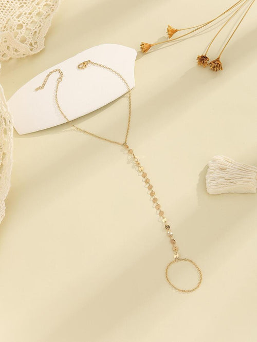 10266 1b-001 aro de dedo Pulsera tobillera