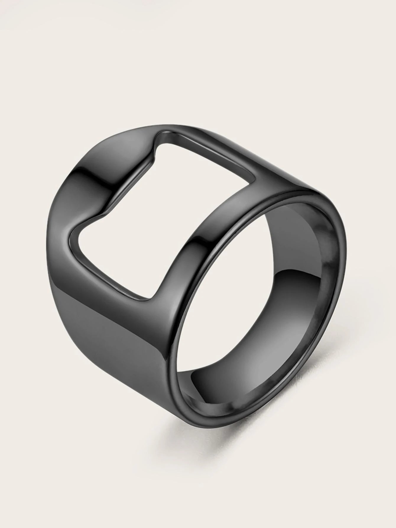 7349 b03-12 Una pieza Anillo minimalista
