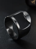 7349 b03-12 Una pieza Anillo minimalista