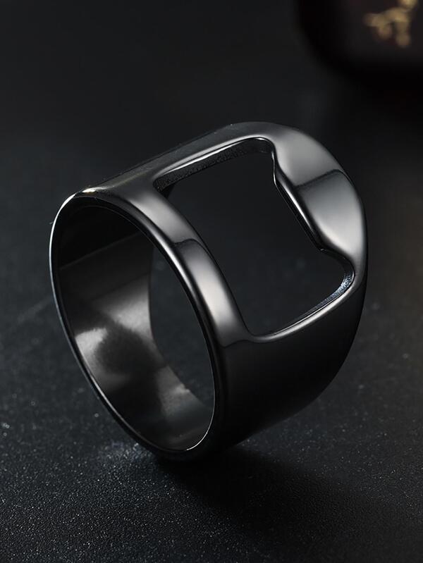 7349 b03-12 Una pieza Anillo minimalista