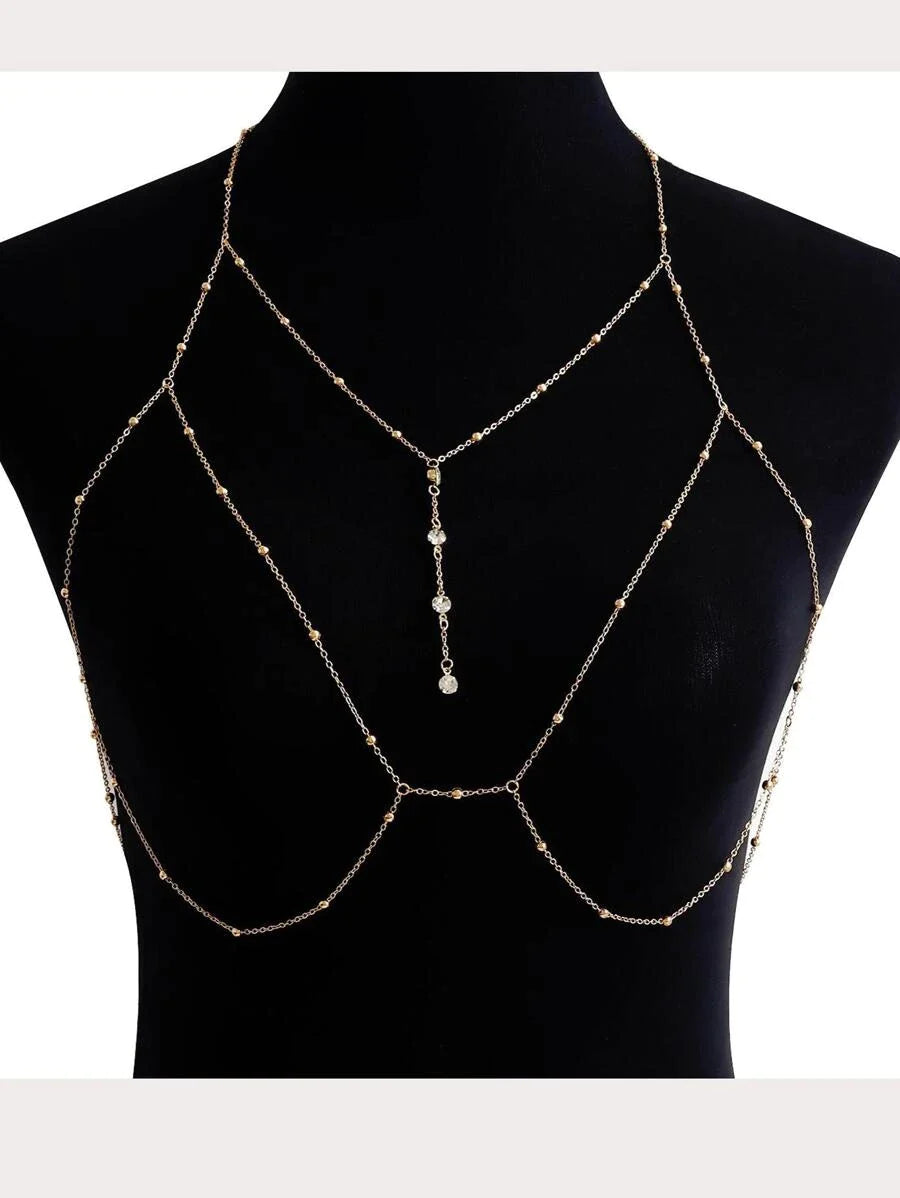 10269 1b-001  Cadena de pecho Cadena para cuerpo europeo