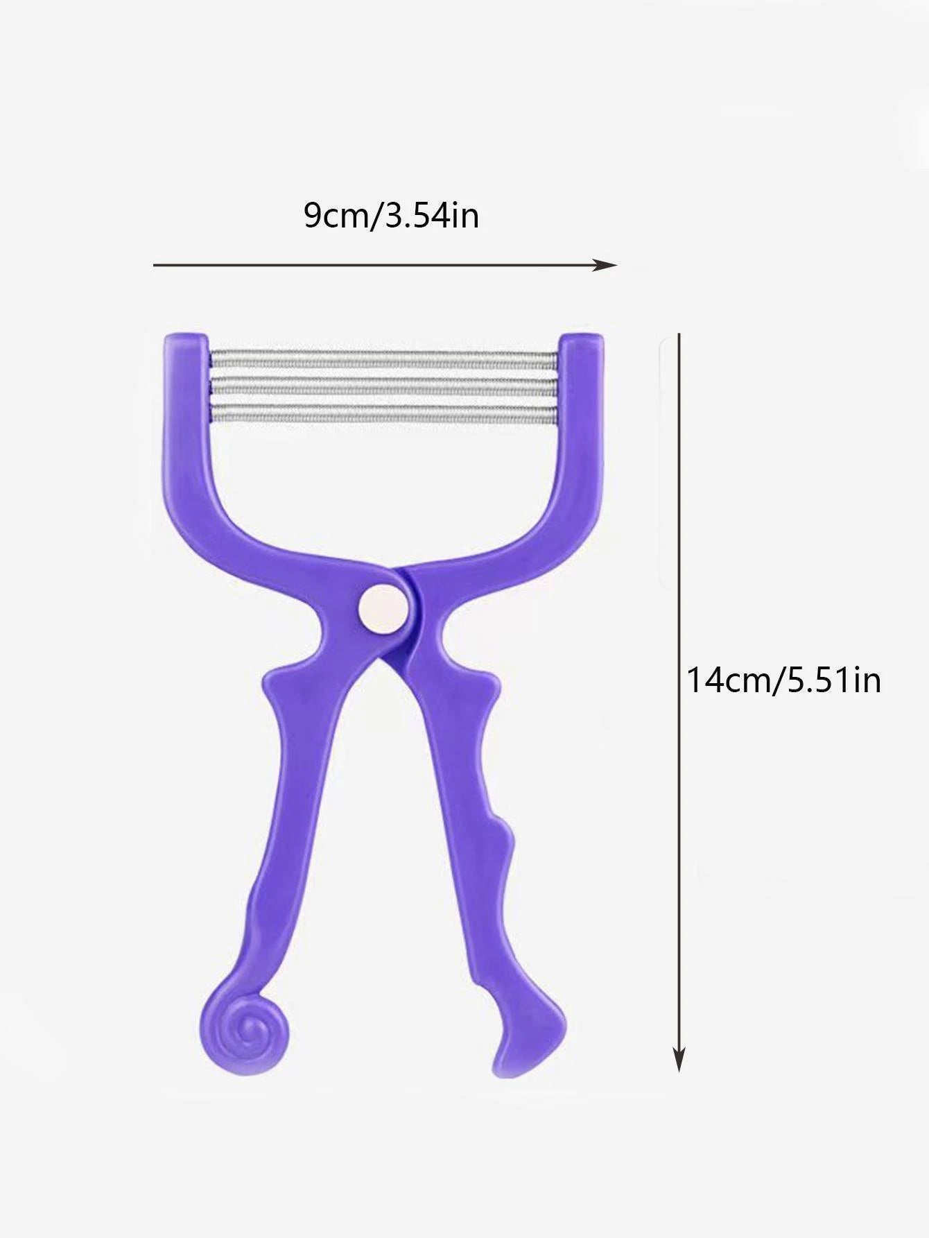 4736 1b-023 Herramienta de depilación facial azul para cara