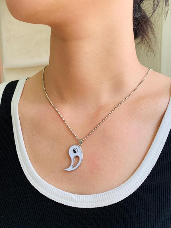 7363 1b-074 Set 4 piezas con abertura de Tai Chi y yin yang amantes