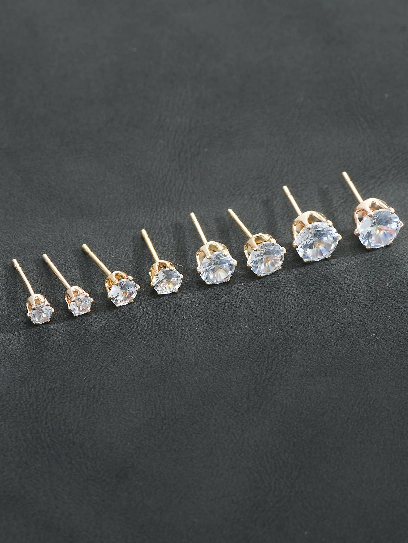 9060 b01-28 Set Pendientes 4 pares minimalista