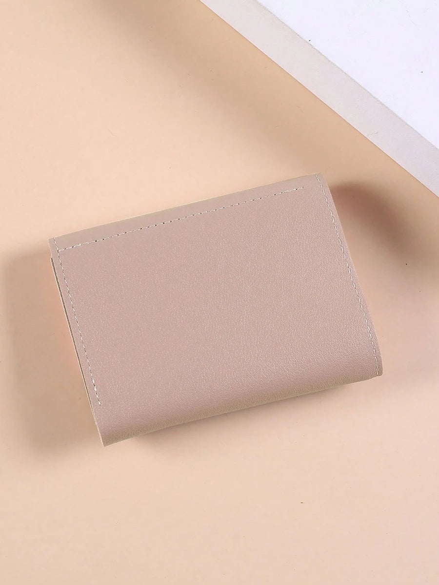 9679 1t-002 Billetera Pequeña Minimalista De Tres Pliegues