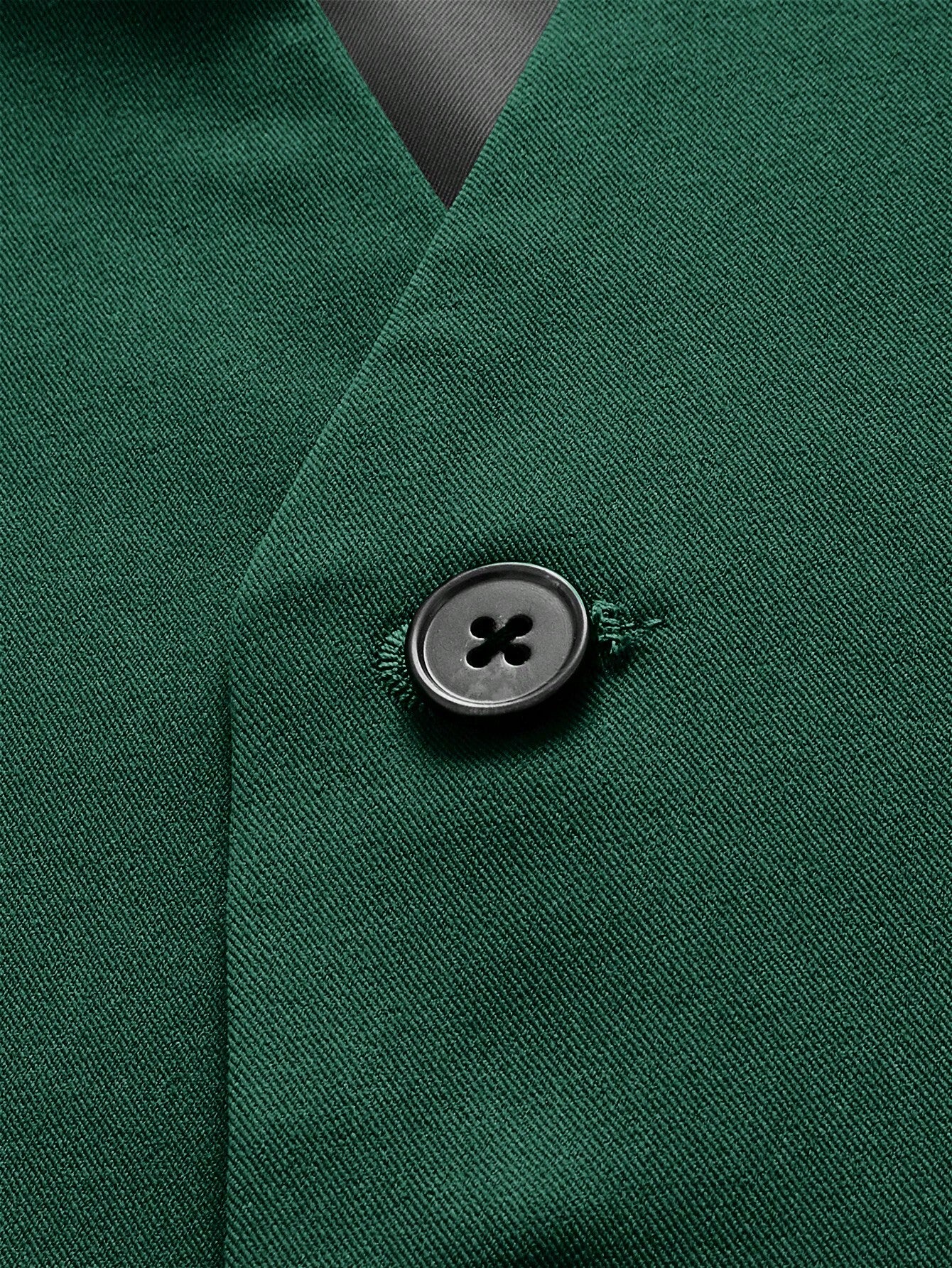 9187 1t-002 Chaleco con diseño de cadena con botón delantero