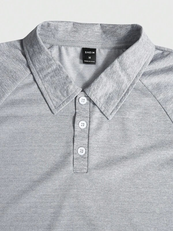 7721 a08-04 Camisa polo & de cintura con cordón Shorts