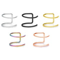 6602 1b-071 Set 5 piezas de mujeres piercing falso