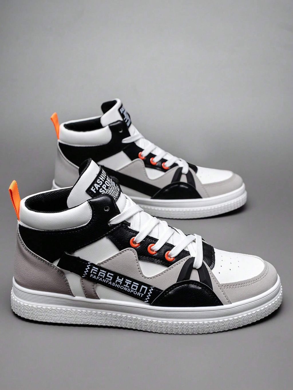 8724 1t-010 Zapatillas De Agua Negras Y Blancas Para Hombres