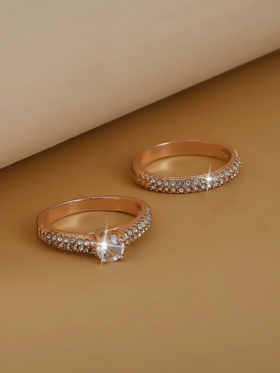 10766 1b-070 Anillo de bodas 2 Pzas