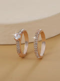 10766 1b-070 Anillo de bodas 2 Pzas