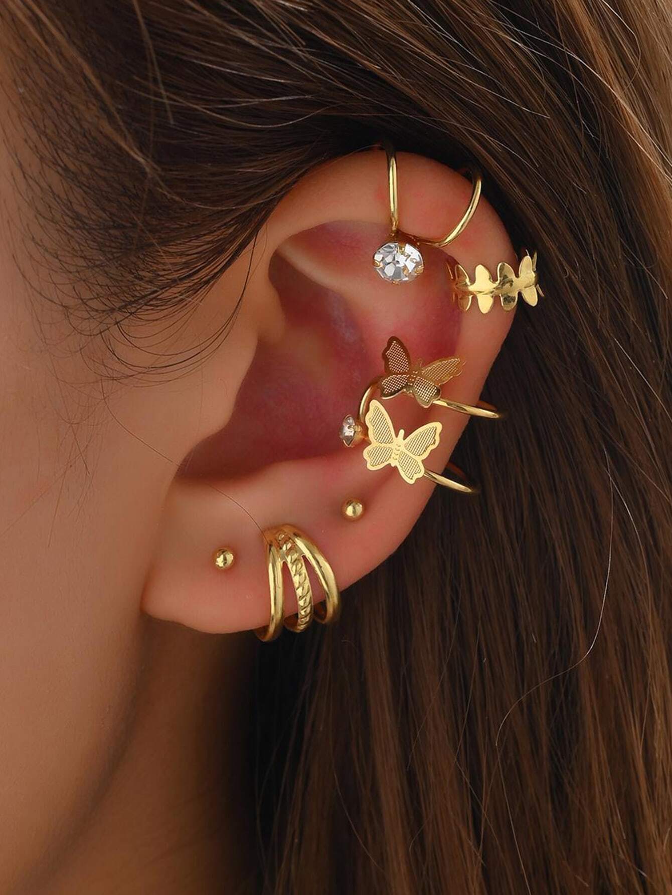 15382 2b-01-04  Pendientes 6 Pzas