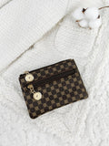 10143 c01-05 Monedero Floral De Doble Capa De Moda
