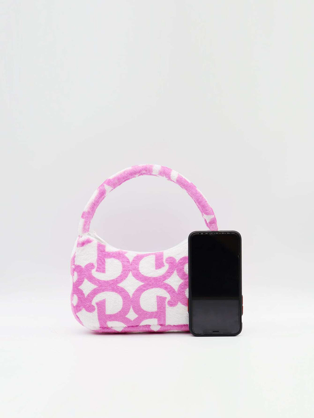 10232 1t-002 Bolso tote de color combinado con estampado de letra de moda
