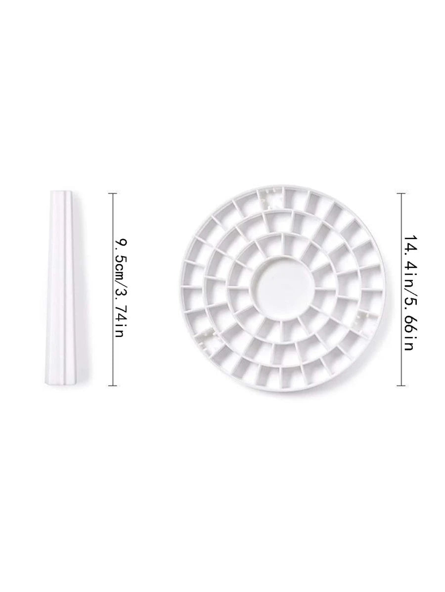 11399 1b-018 1 pieza de gran capacidad Organizador de brochas de maquillaje Cubo