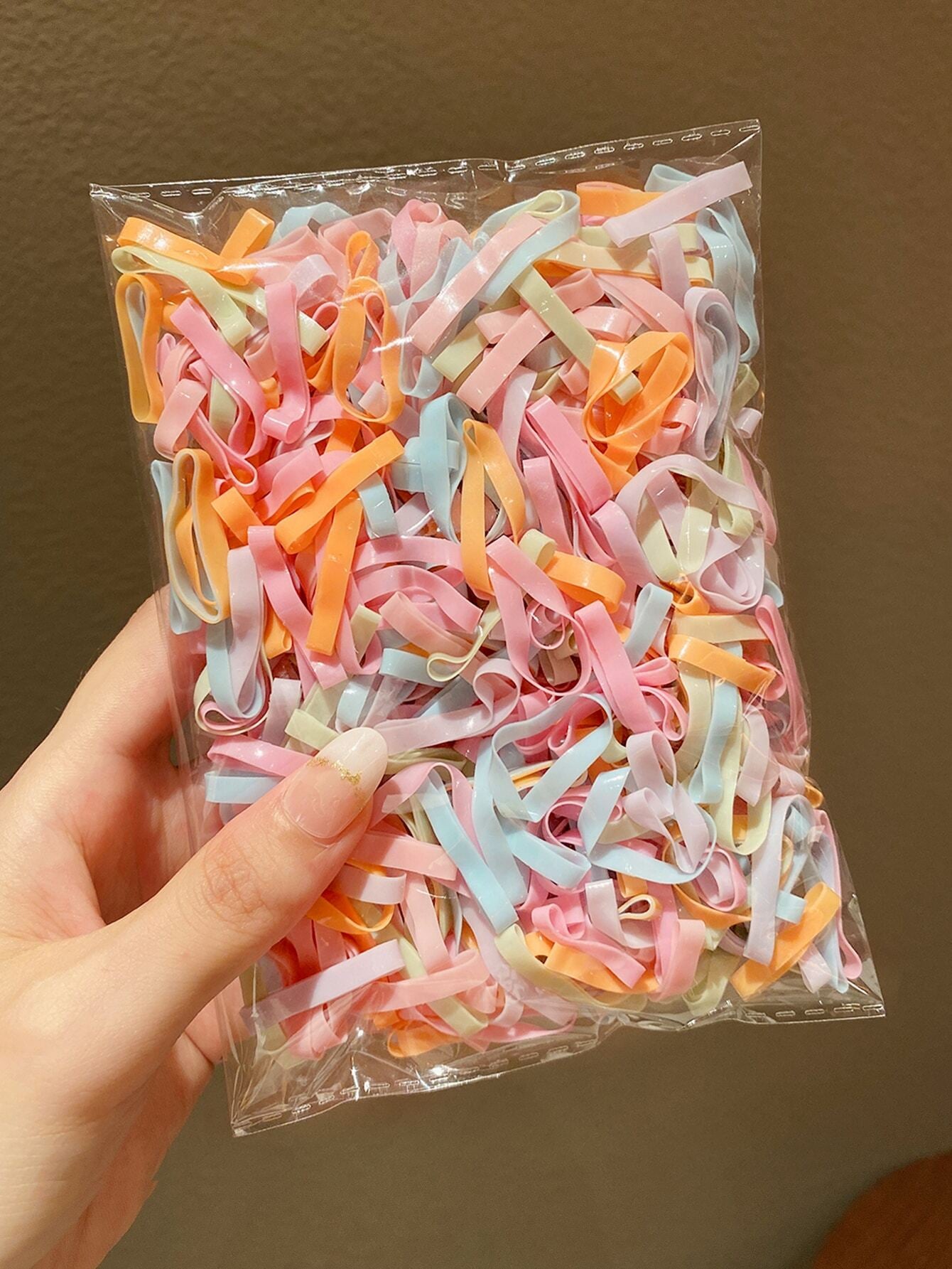 8292 1b-020 Ofertas Set 500 Pzas Goma para cabello