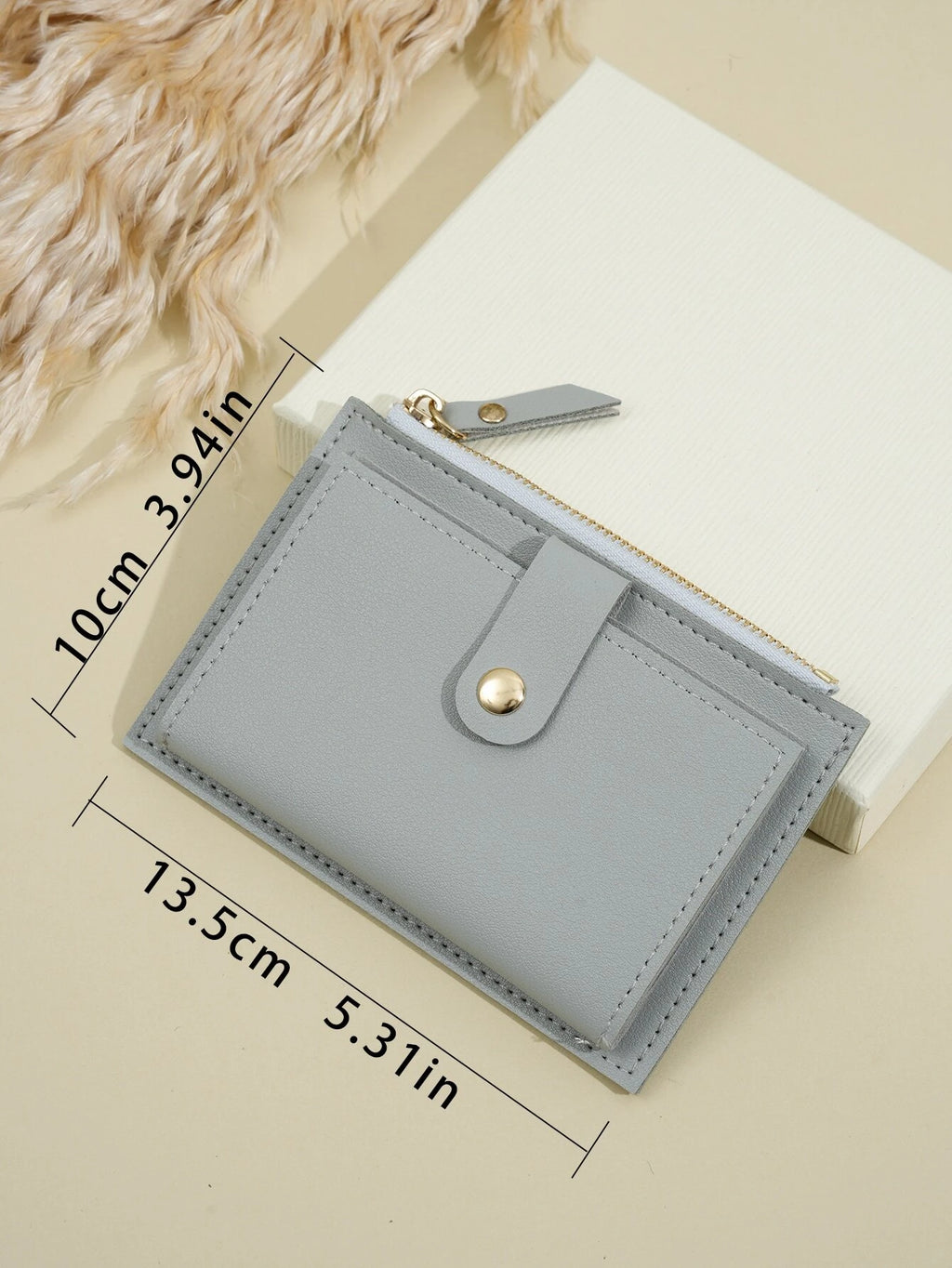 15421 1t-002 Billetera con cremallera 1 Pza