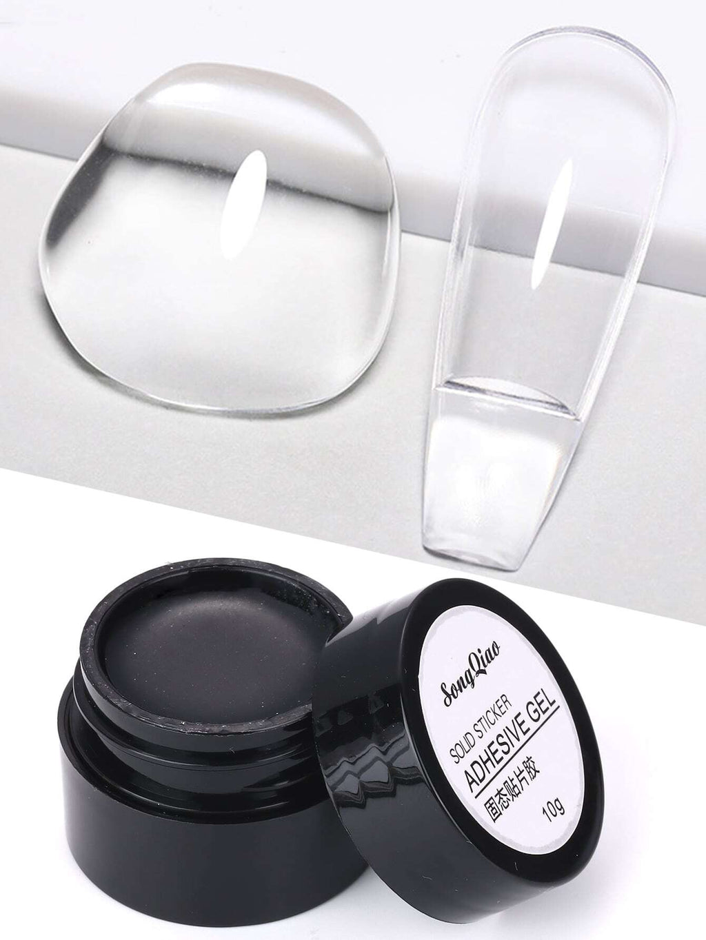 13035 1b-04-17 Gel Sólido Para Puntas De Uñas De 10g