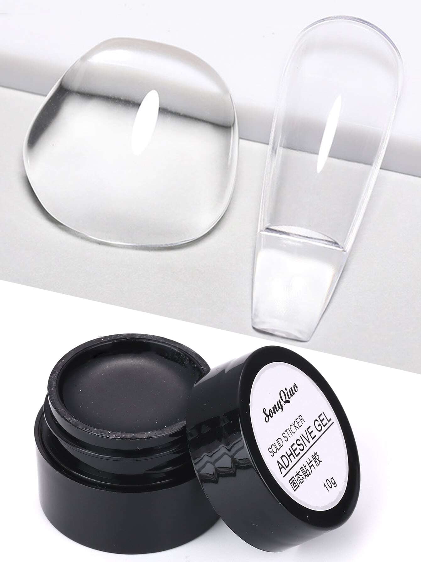 13035 1b-04-17 Gel Sólido Para Puntas De Uñas De 10g